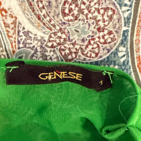 Elegant Green Women's Dress - Picture 3 of 3